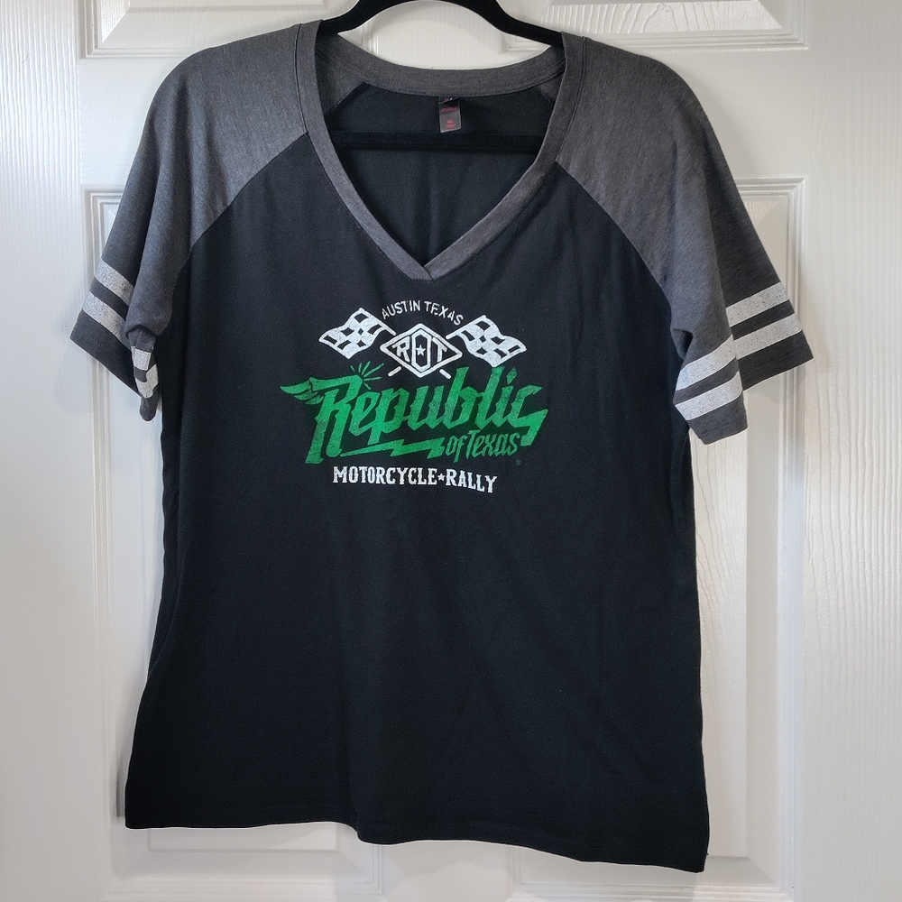 District Made Motorcycle Rally Austin TX shirt